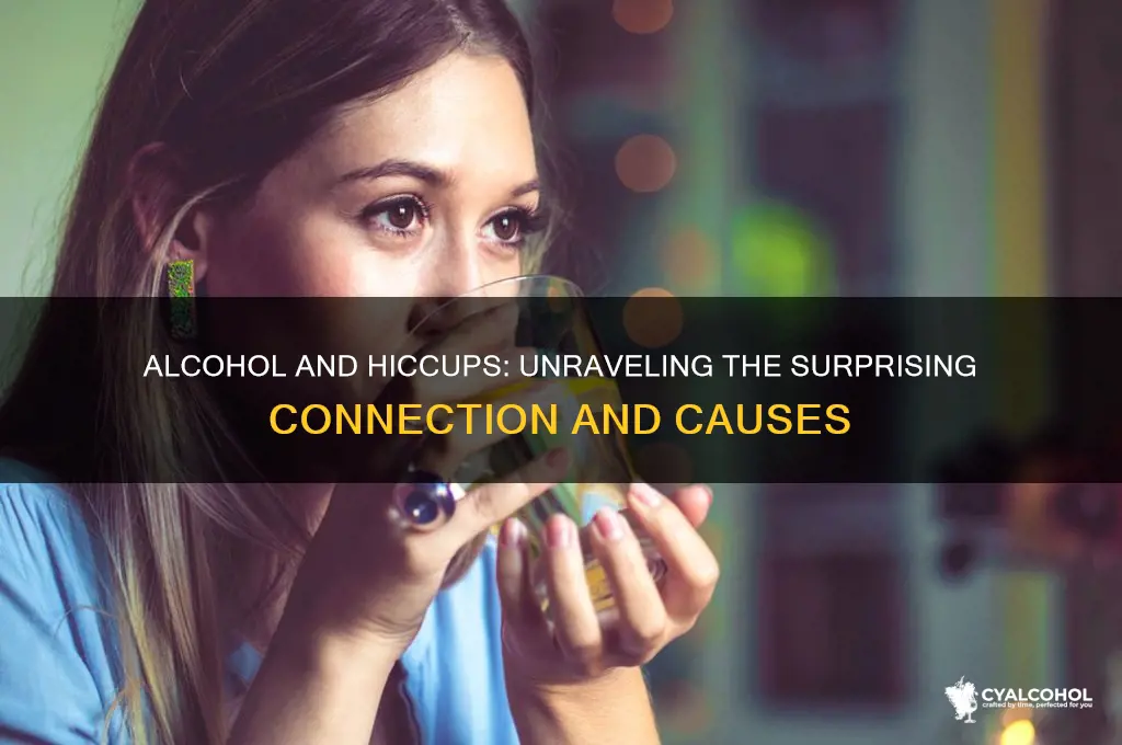 does alcohol give you hiccups