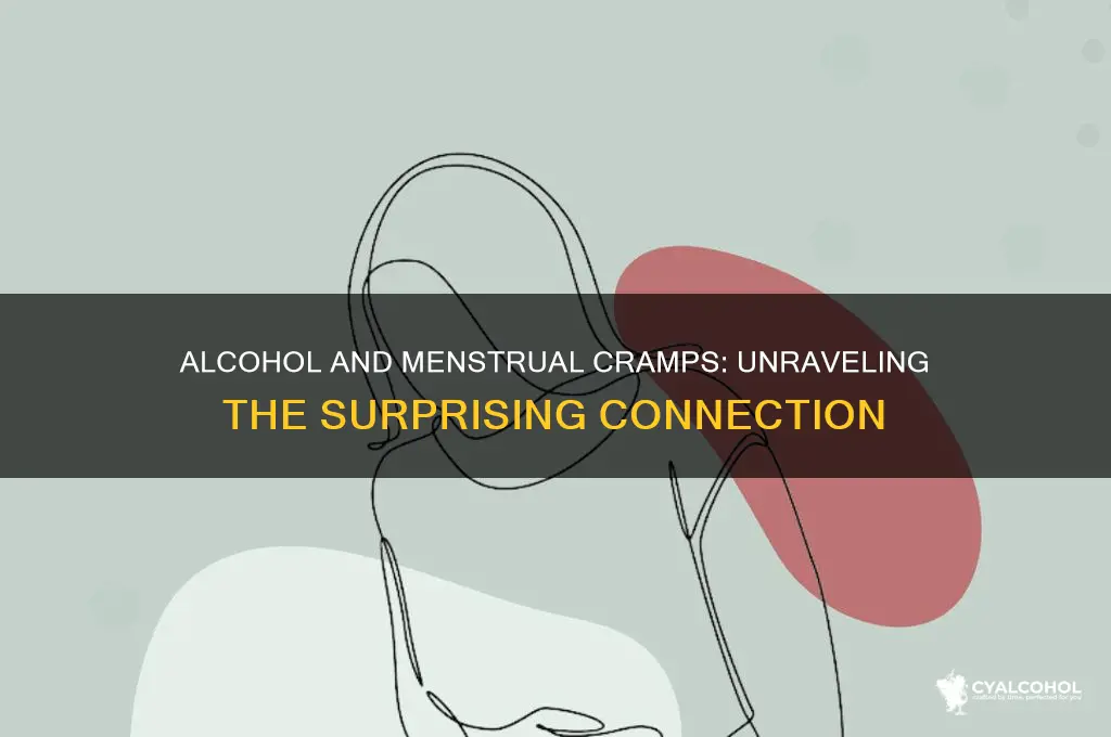 does alcohol give you menstrual cramps