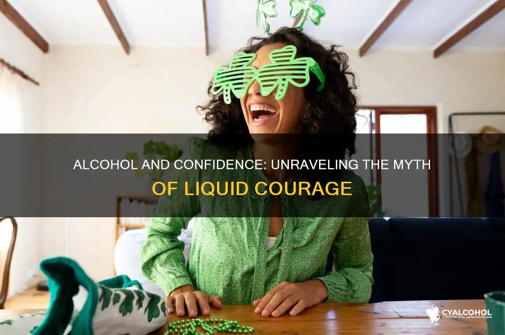 does alcohol give you more confidence