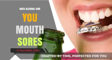 Alcohol and Mouth Sores: Uncovering the Surprising Connection and Risks