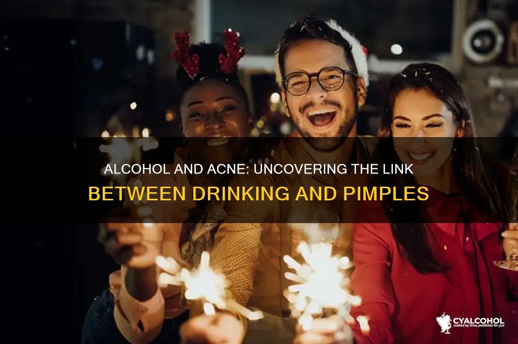 does alcohol give you pimples