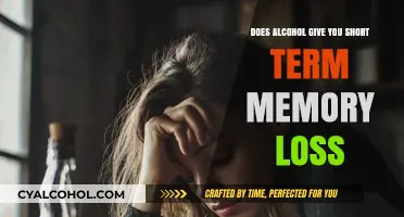 Alcohol and Memory: Uncovering Short-Term Memory Loss Effects