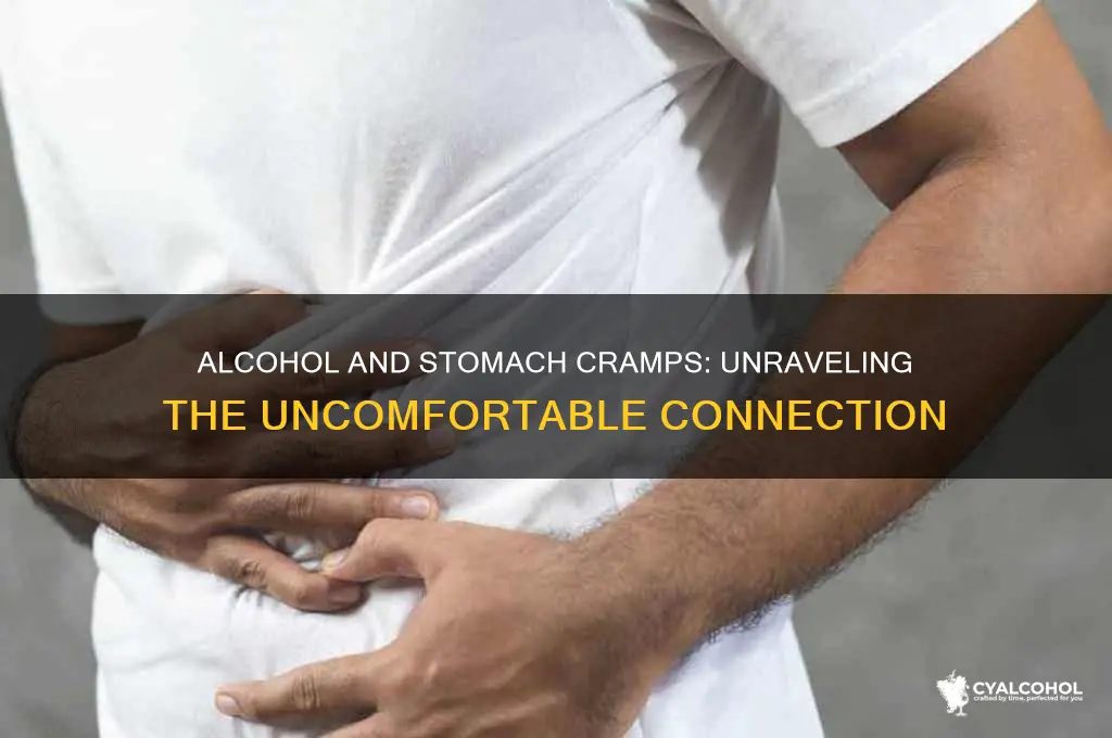 does alcohol give you stomach cramps