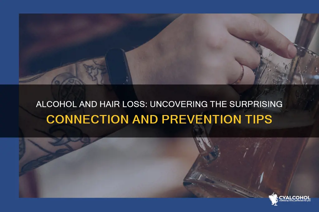 does alcohol hair loss