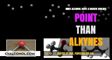Alcohol vs. Alkynes: Boiling Point Battle
