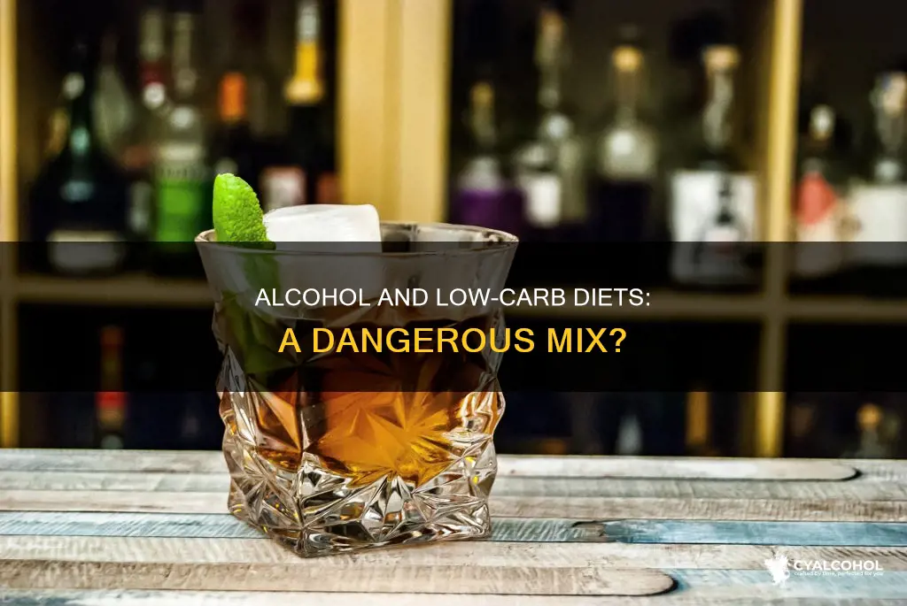 does alcohol have a larger impact in low carb diet