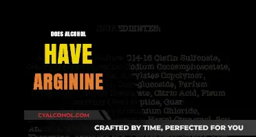 Does Alcohol Contain Arginine? Unveiling the Surprising Connection