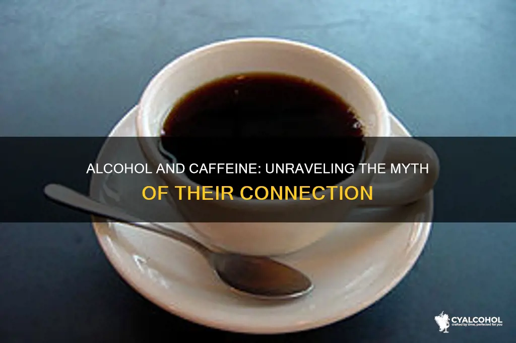 does alcohol have caffine