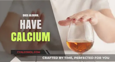 Does Alcohol Contain Calcium? Unraveling the Nutritional Truth