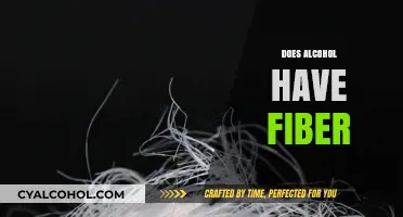 Alcohol and Fiber: Unraveling the Truth About Nutritional Content