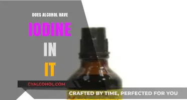 Does Alcohol Contain Iodine? Unraveling the Myth and Facts