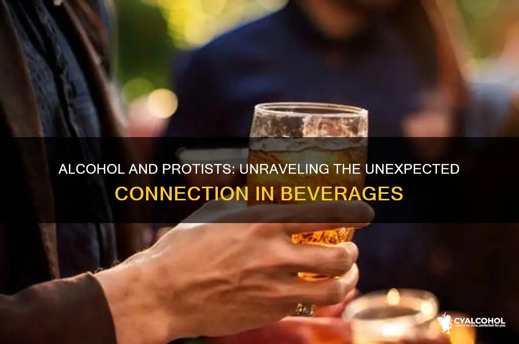 does alcohol have protists