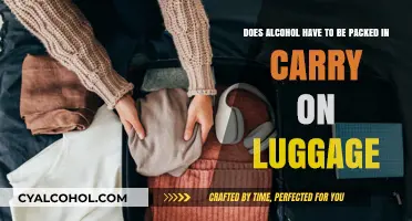 Alcohol in Carry-Ons: What You Need to Know