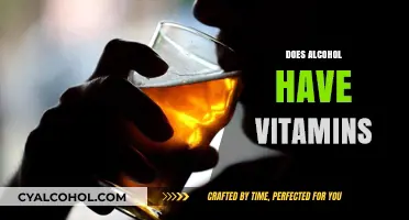 Alcohol and Vitamins: Uncovering the Truth About Nutritional Benefits