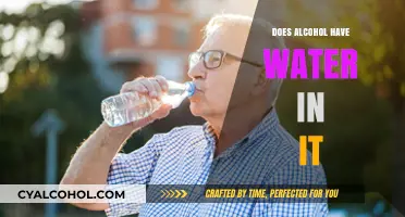 Does Alcohol Contain Water? Unveiling the Truth Behind the Mix
