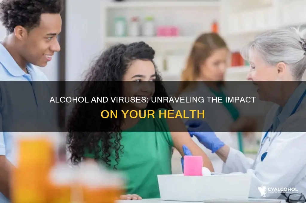 does alcohol head viruses