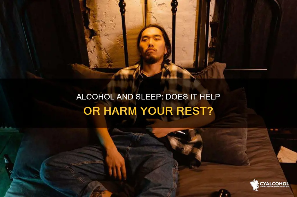 does alcohol helo sleep