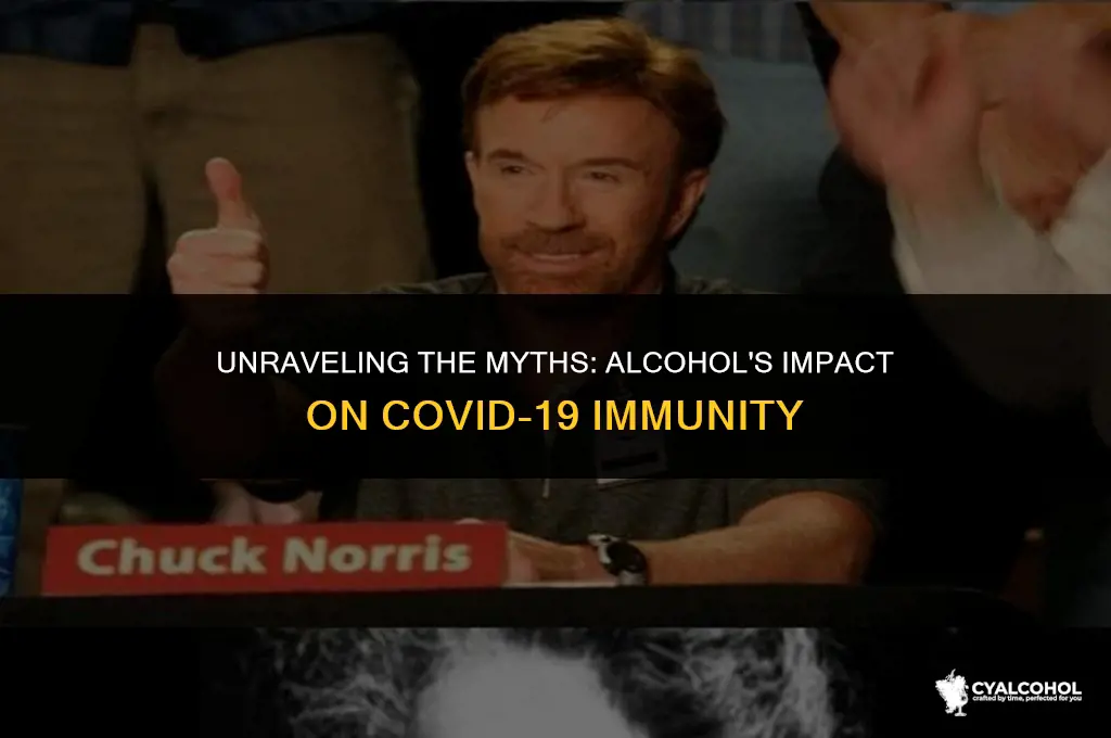 does alcohol hinder the coronavirus