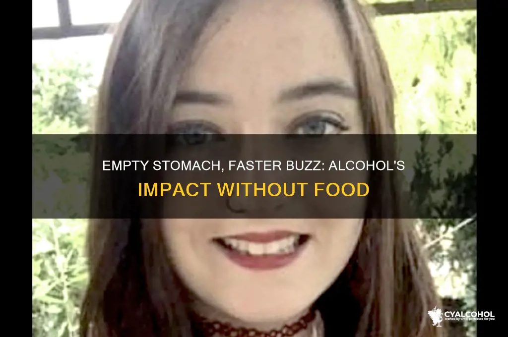 does alcohol hit harder on an empty stomach