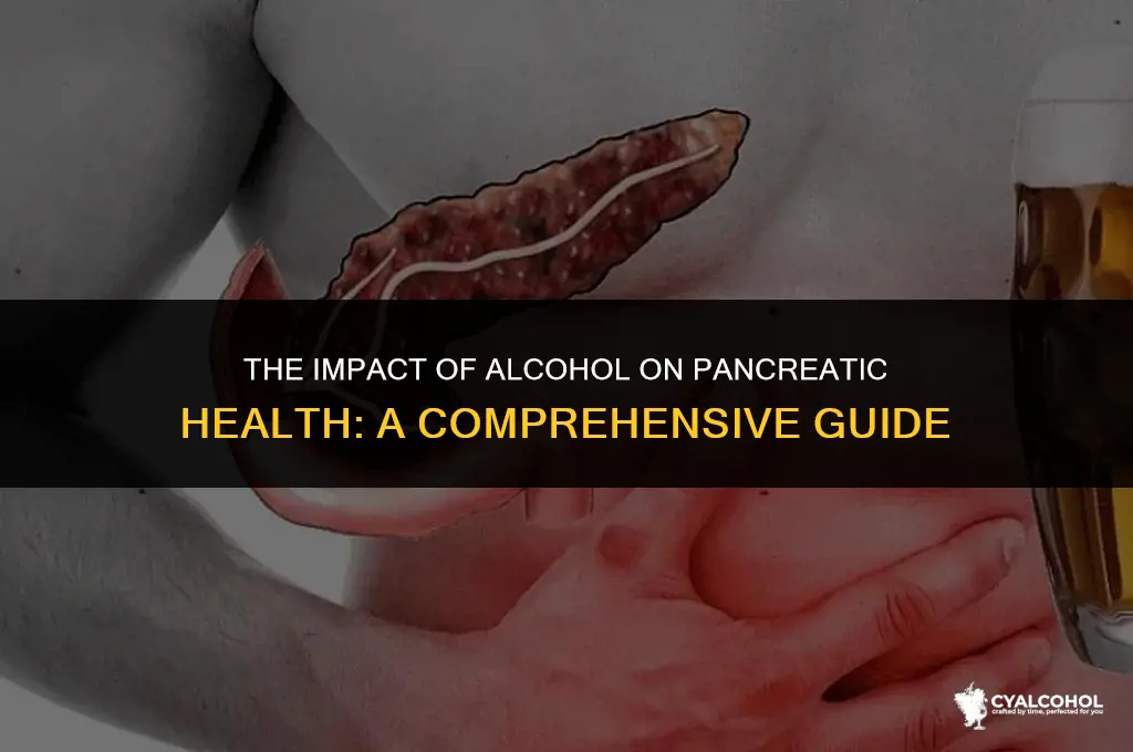 does alcohol hurt the pancreas