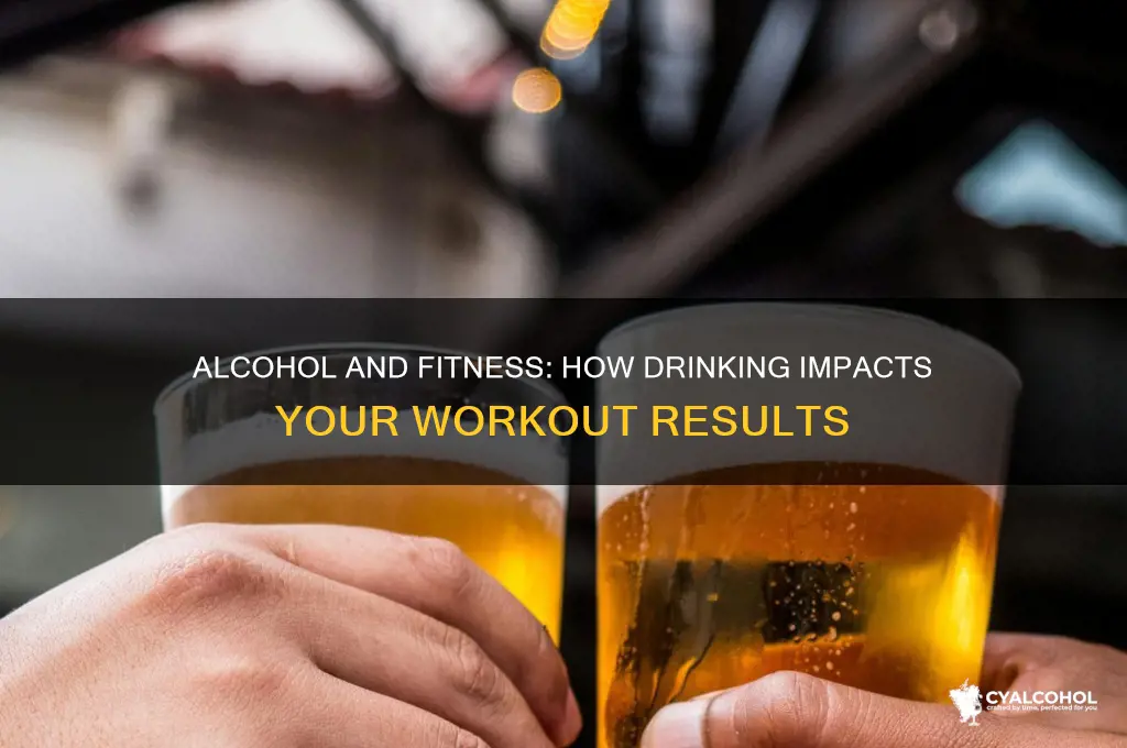 does alcohol hurt workout