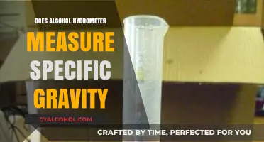 Can an Alcohol Hydrometer Accurately Measure Specific Gravity?