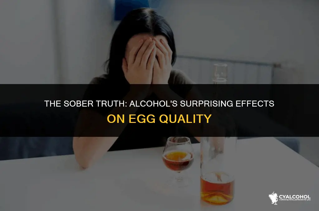 does alcohol impact egg quality