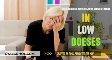 Alcohol's Impact: Short-Term Memory and Low Doses