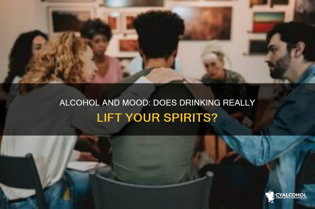does alcohol improve mood