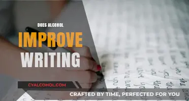 Does Alcohol Enhance Creativity or Hinder Writing Productivity?