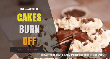 Does Alcohol in Cakes Burn Off During Baking? The Truth Revealed