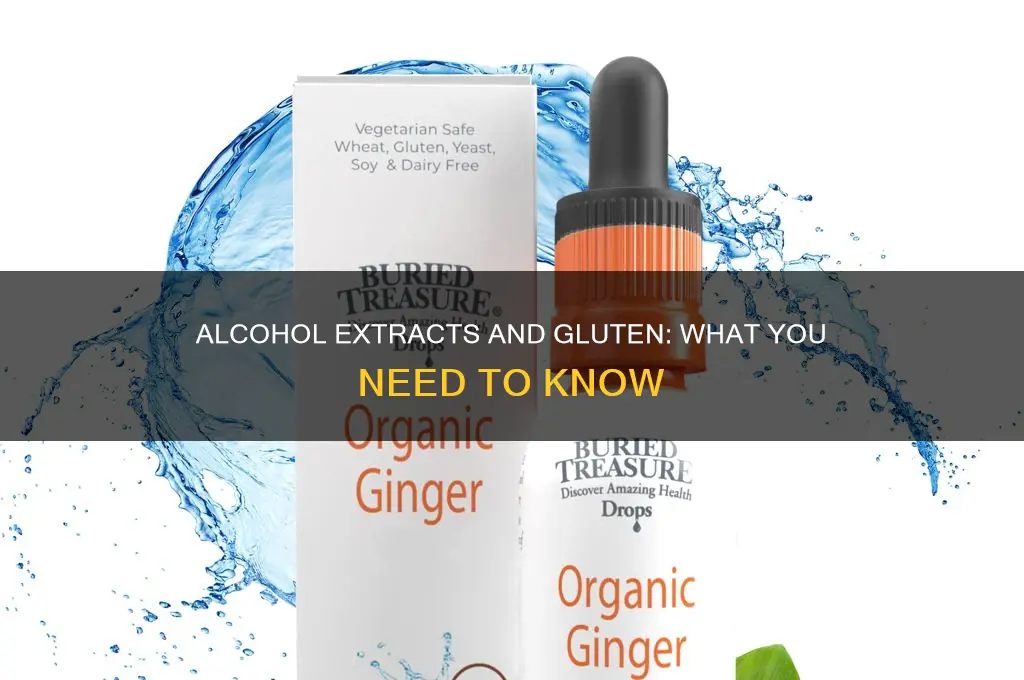 does alcohol in extract have gluten