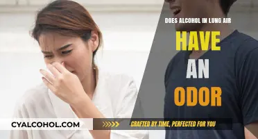 Can Alcohol in Lung Air Produce a Detectable Odor?