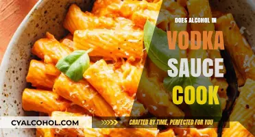 Does Alcohol in Vodka Sauce Cook Out? The Truth Revealed