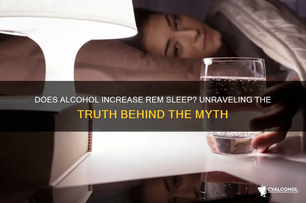 does alcohol inc rem