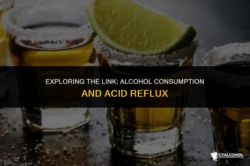 does alcohol increase acid reflux