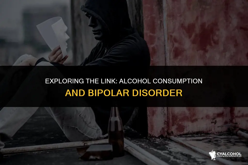 does alcohol increase bipolar disorder