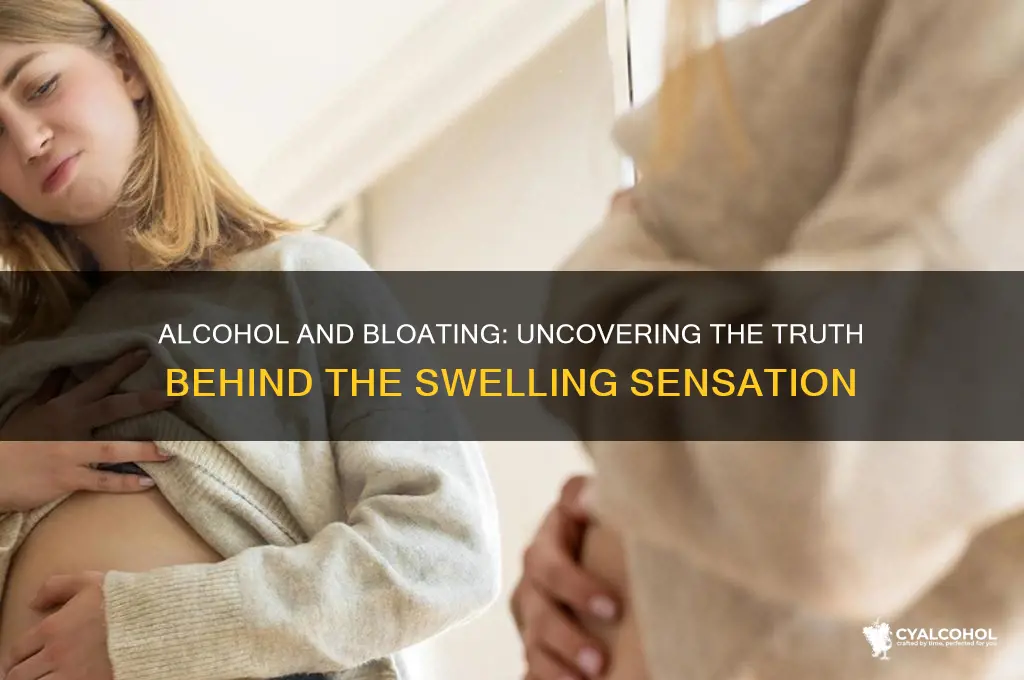 does alcohol increase bloating