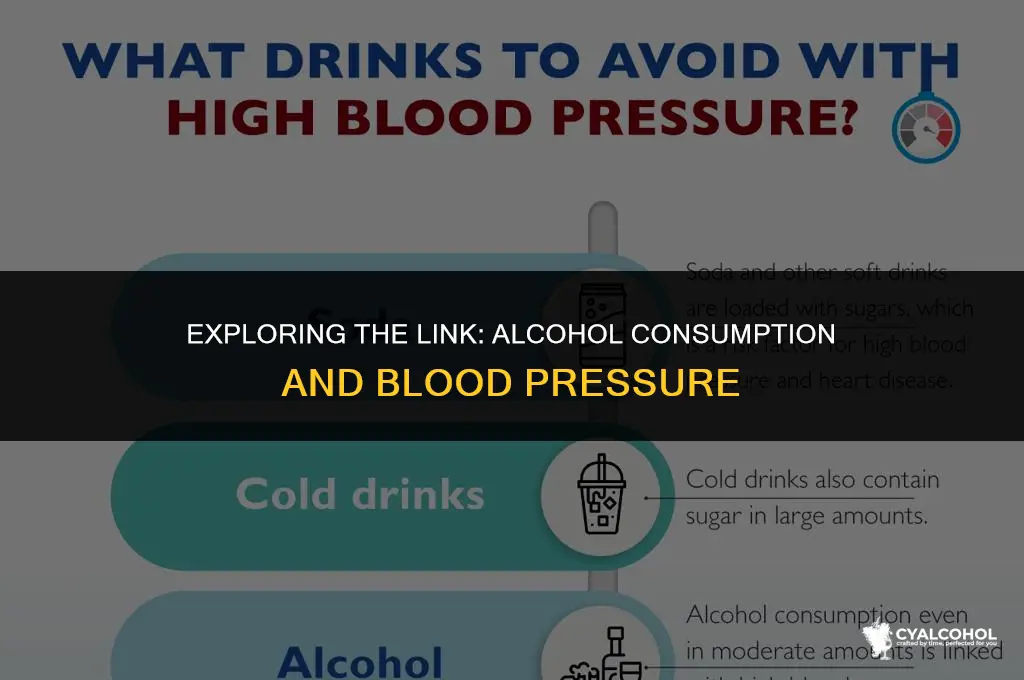 does alcohol increase bloood preasure
