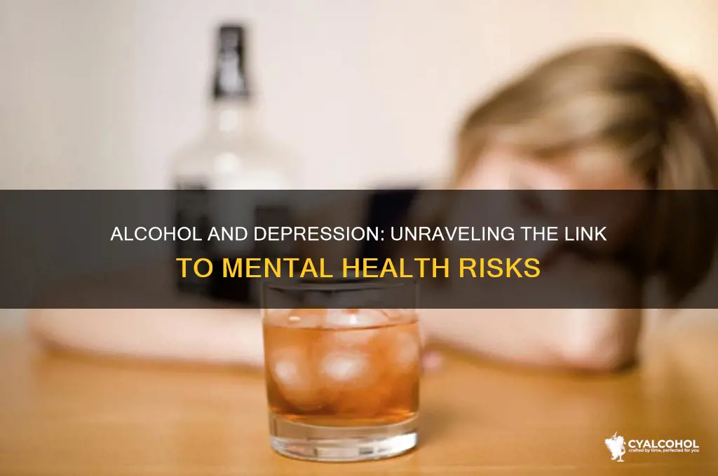 does alcohol increase depression