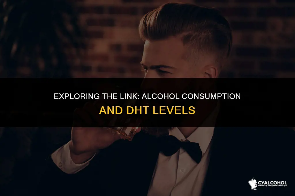 does alcohol increase dht levels