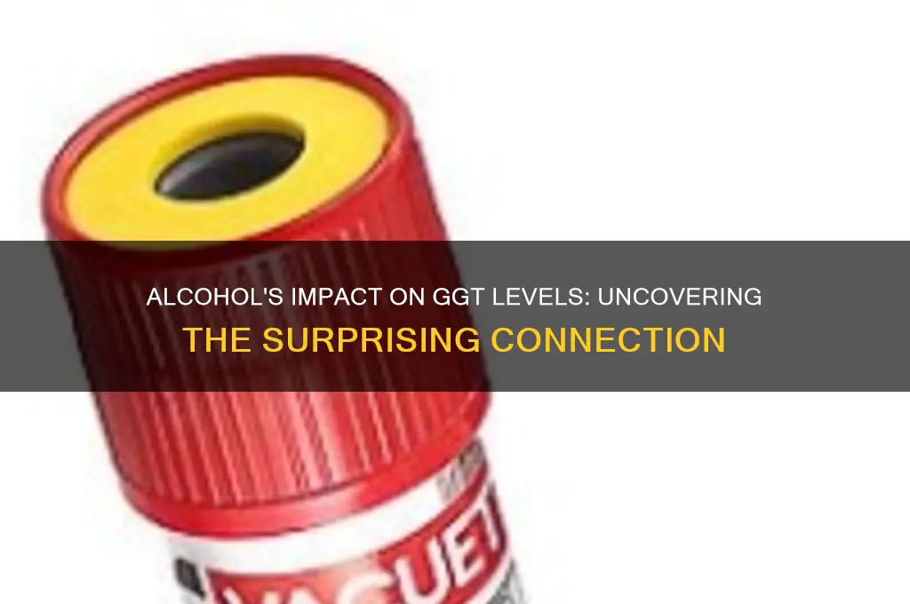does alcohol increase ggt
