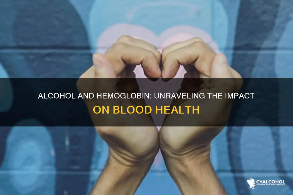 does alcohol increase haemoglobin