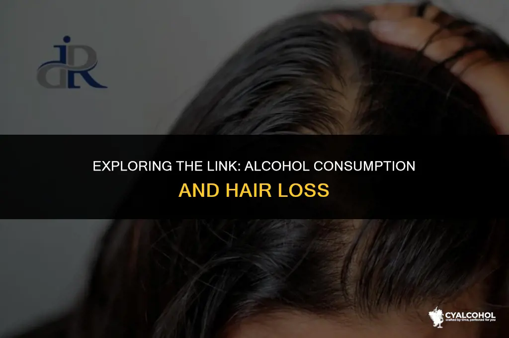 does alcohol increase hair loss