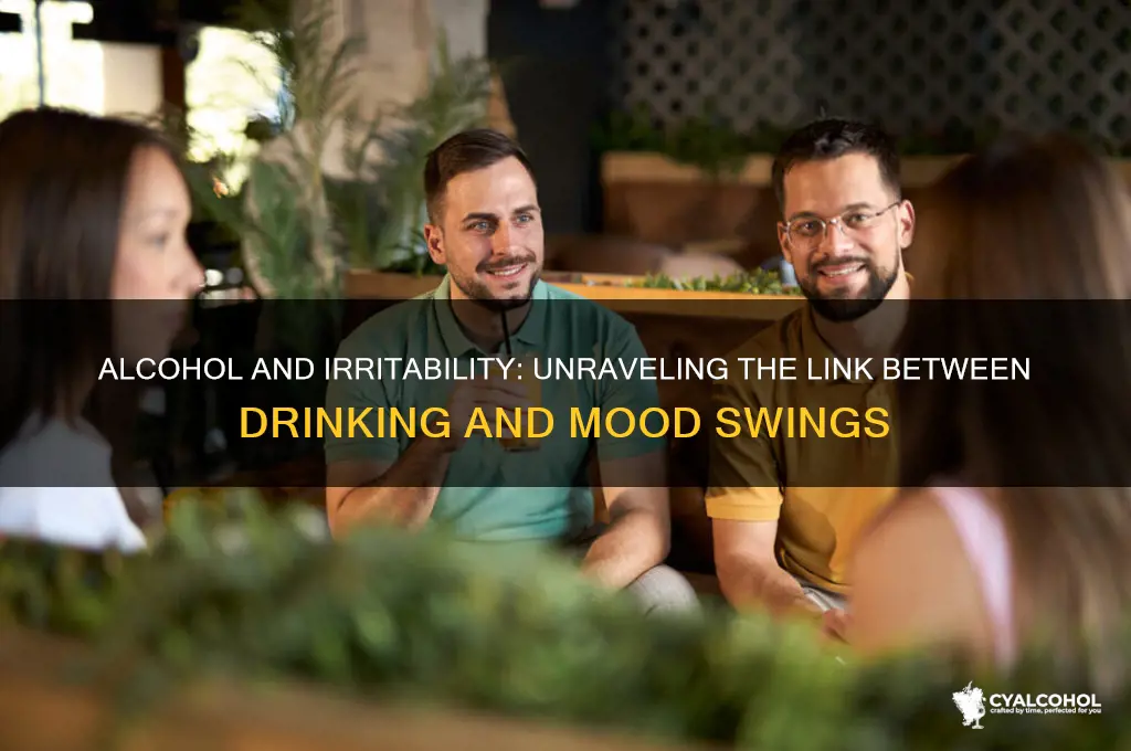 does alcohol increase irritability