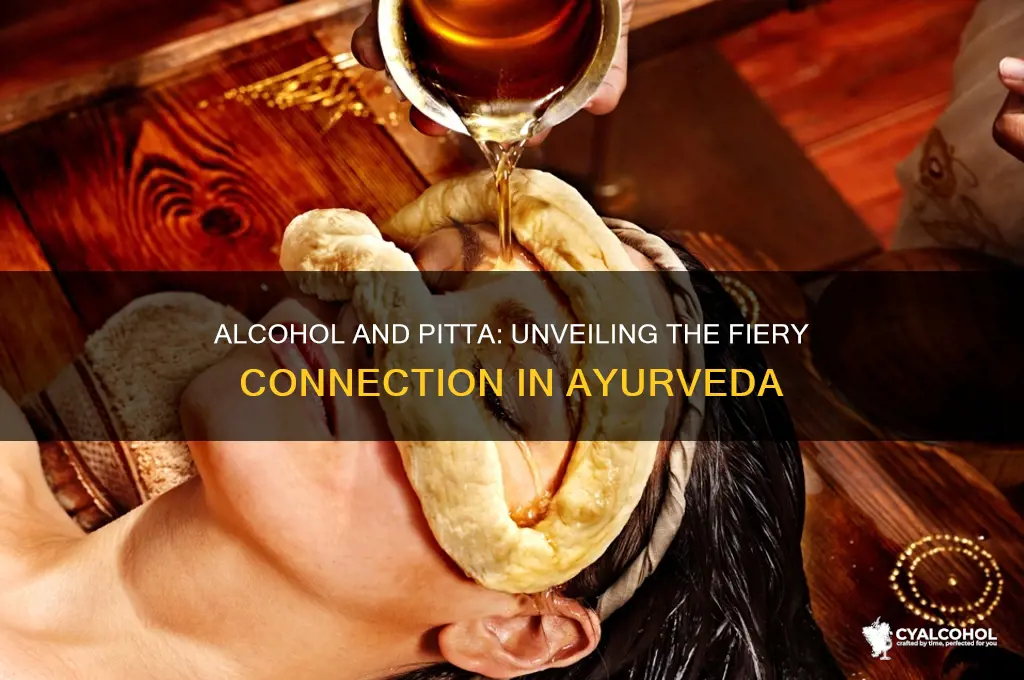 does alcohol increase pitta