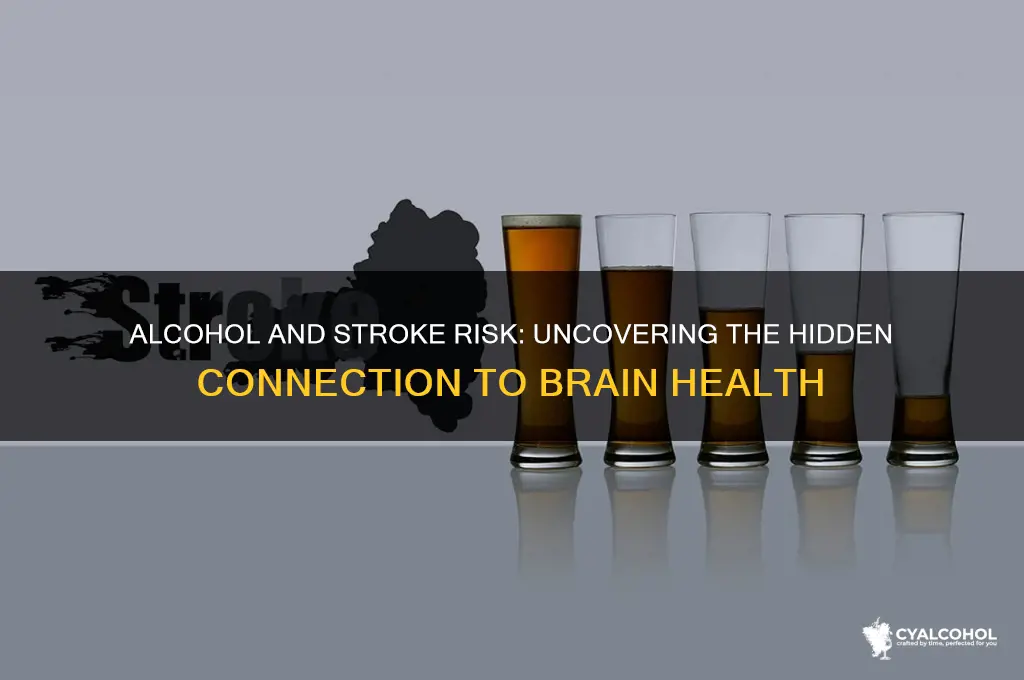 does alcohol increase stroke risk