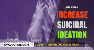 Exploring the Link: Alcohol Consumption and Suicidal Thoughts