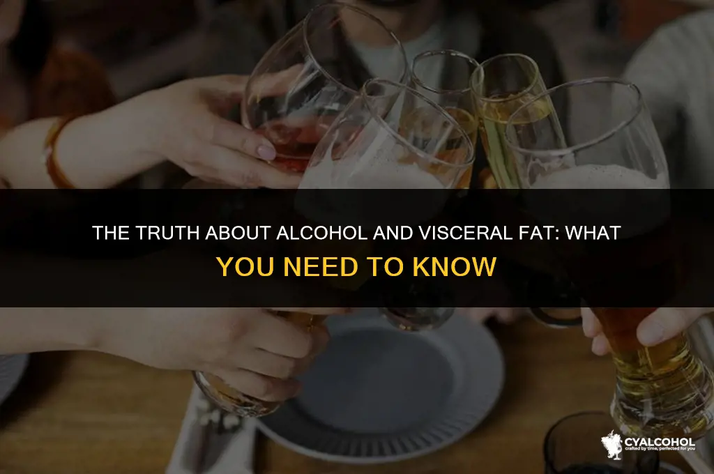 does alcohol increase visceral fat