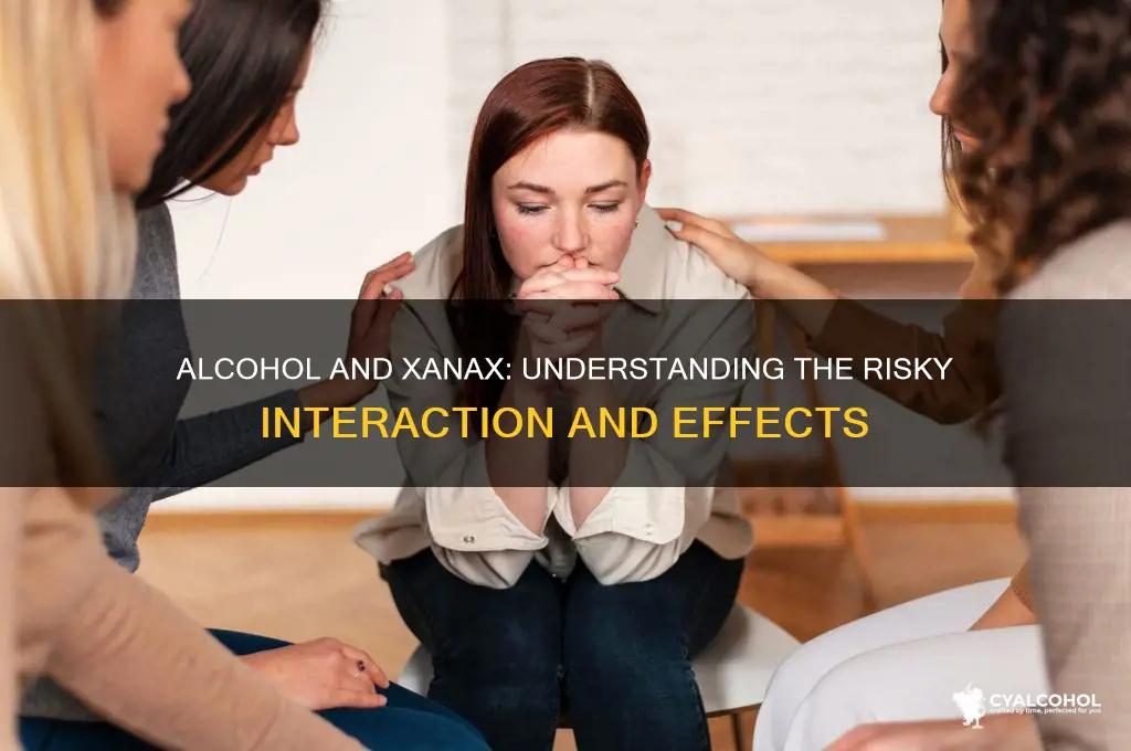 does alcohol increase xanax